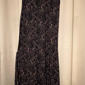 Peruvian Connection size L maxi dress. Pima Cotton/Modal. Hand wash